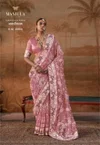 Nakshikaam By Manjula Silk With Embroidery Border Saree